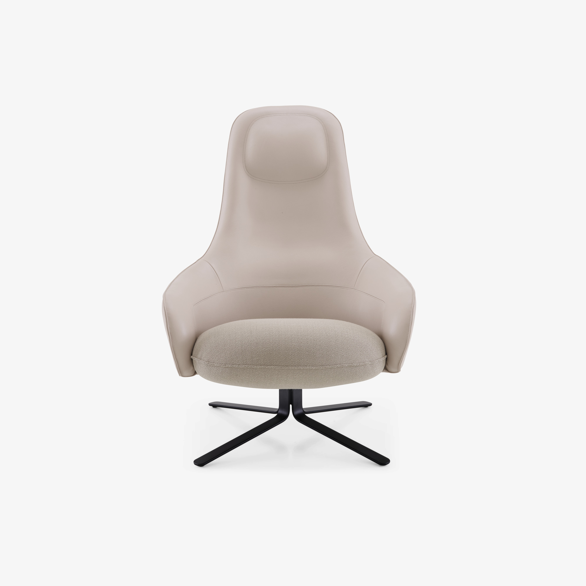 Image SWIVELLING ARMCHAIR / HIGH BACK