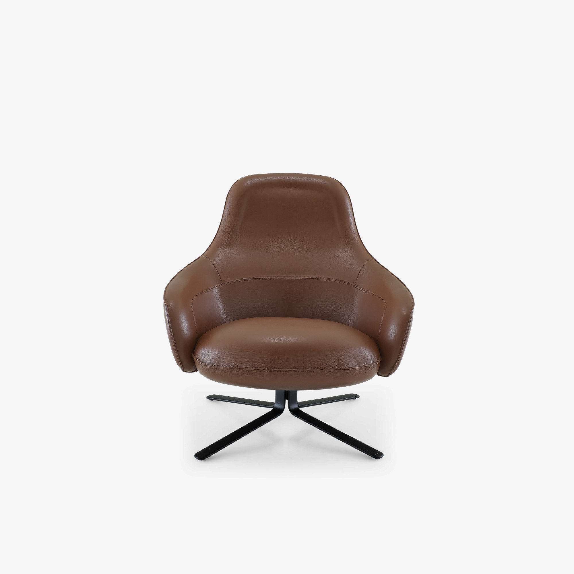 Image SWIVELLING ARMCHAIR / LOW BACK