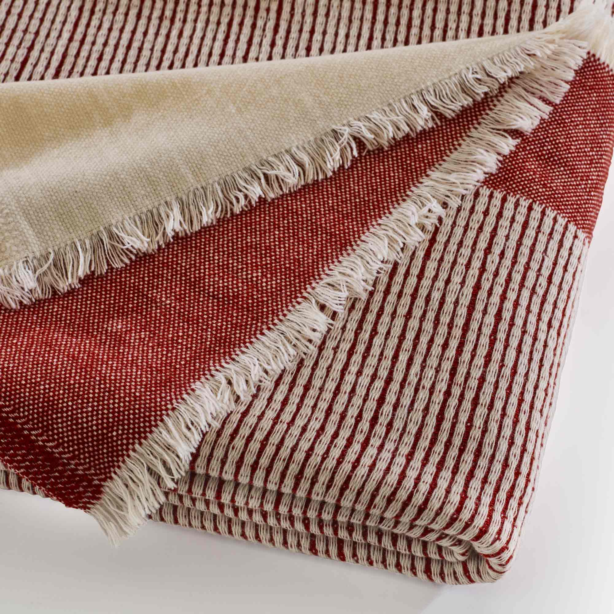 Image PLAID KARMINROT  3