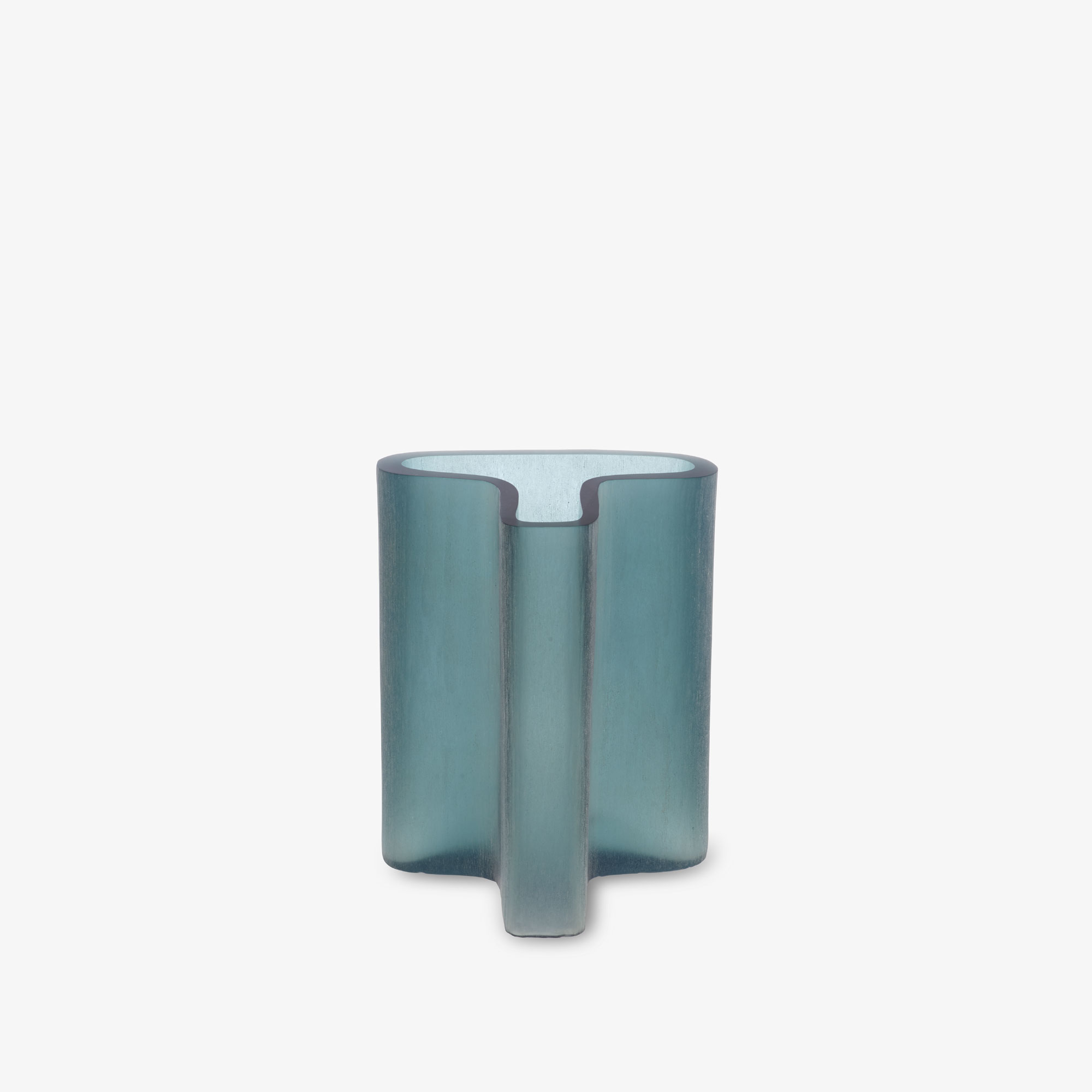 Image VASE GREY BLUE KLEINES MODELL 1