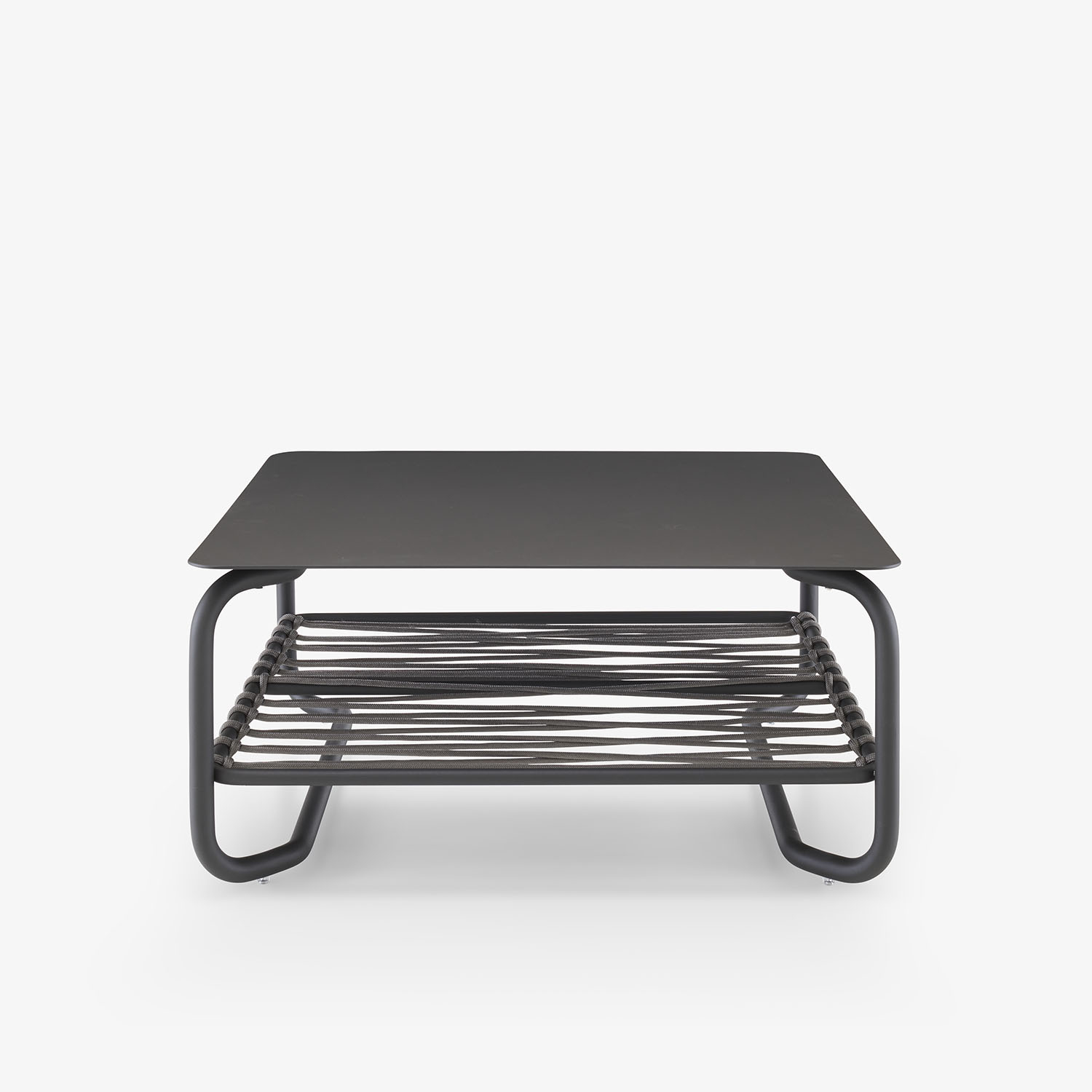 Image GARTEN-COUCHTISCH AUS ALUMINIUM, IN ANTHRAZIT LACKIERT   3