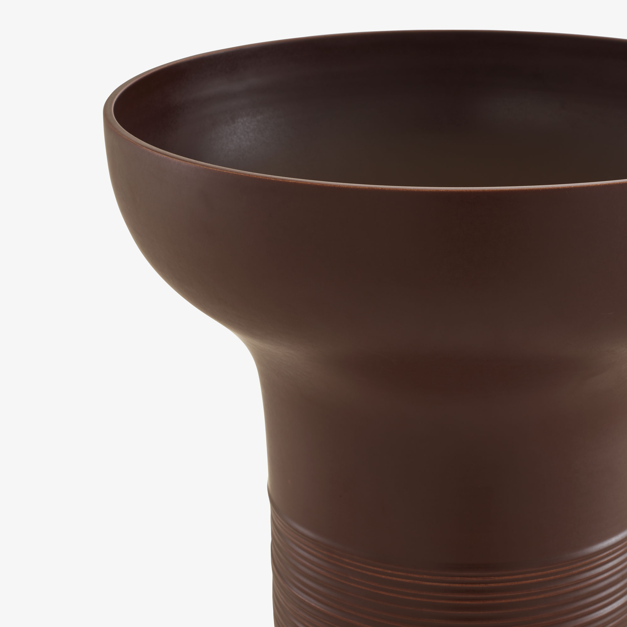 Image VASE GROSSES MODELL SCHOKOLADENBRAUN 4