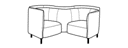 VIS-À-VIS KOMPLETTES ELEMENT 