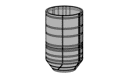 VASE GROSSES MODELL SMOKE