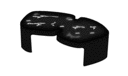 COUCHTISCH PLATTE MARMOR MARQUINIA SCHWARZ 