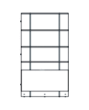 REGAL FÜR NIEDRIGER CONTAINER 
