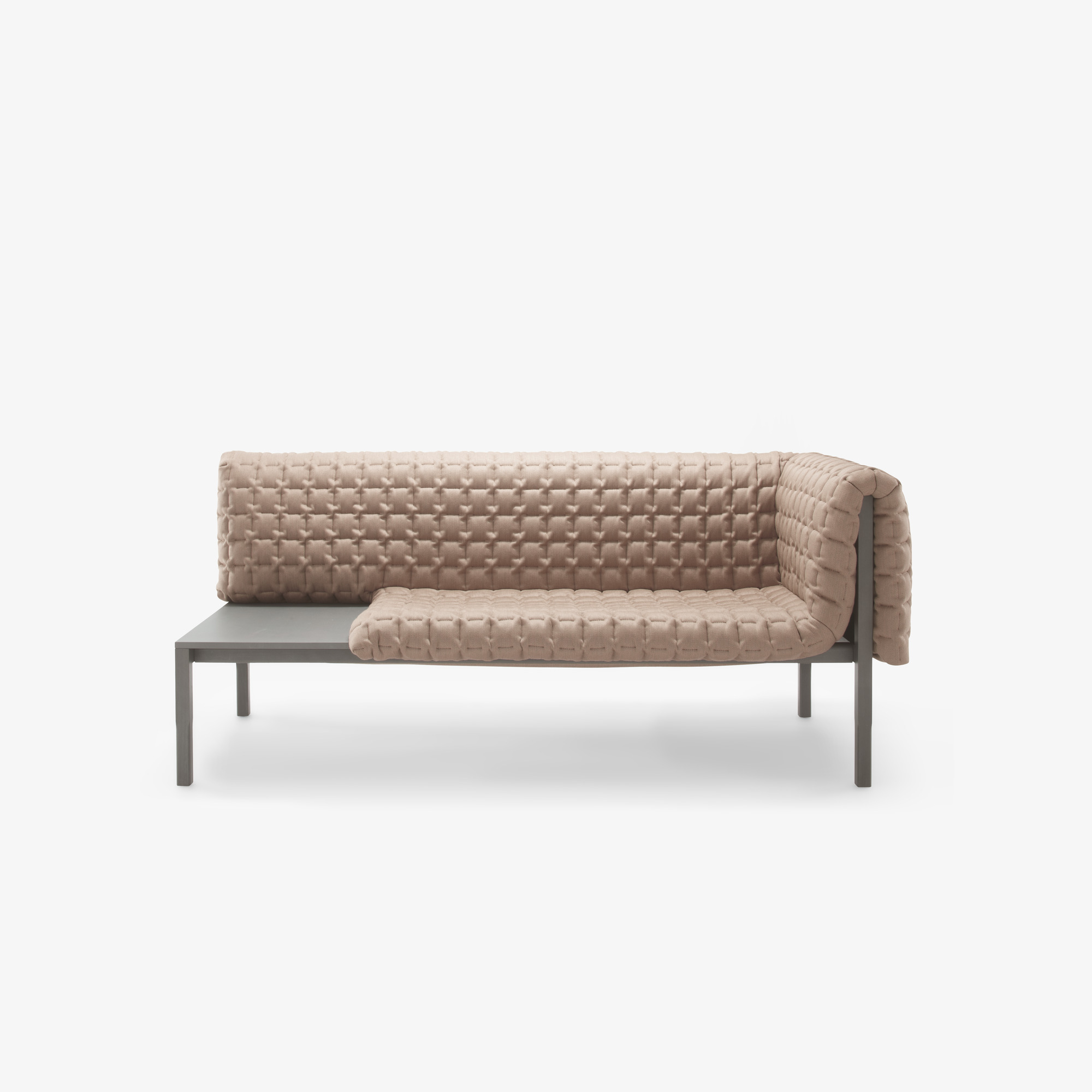 Image LEFT-ARM SOFA WITH TABLE SURFACE 