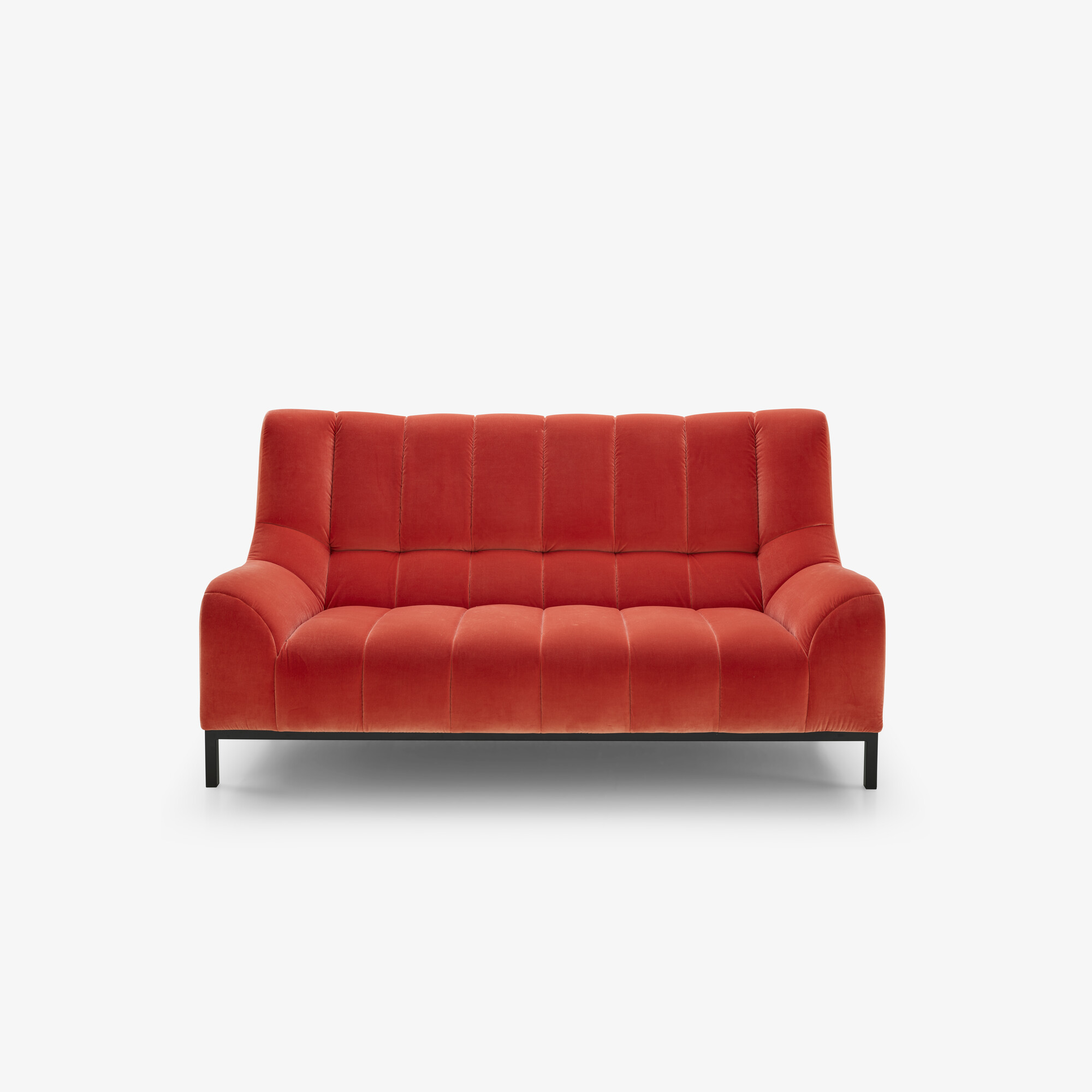 Image MEDIUM SOFA LACQUERED METAL BASE 