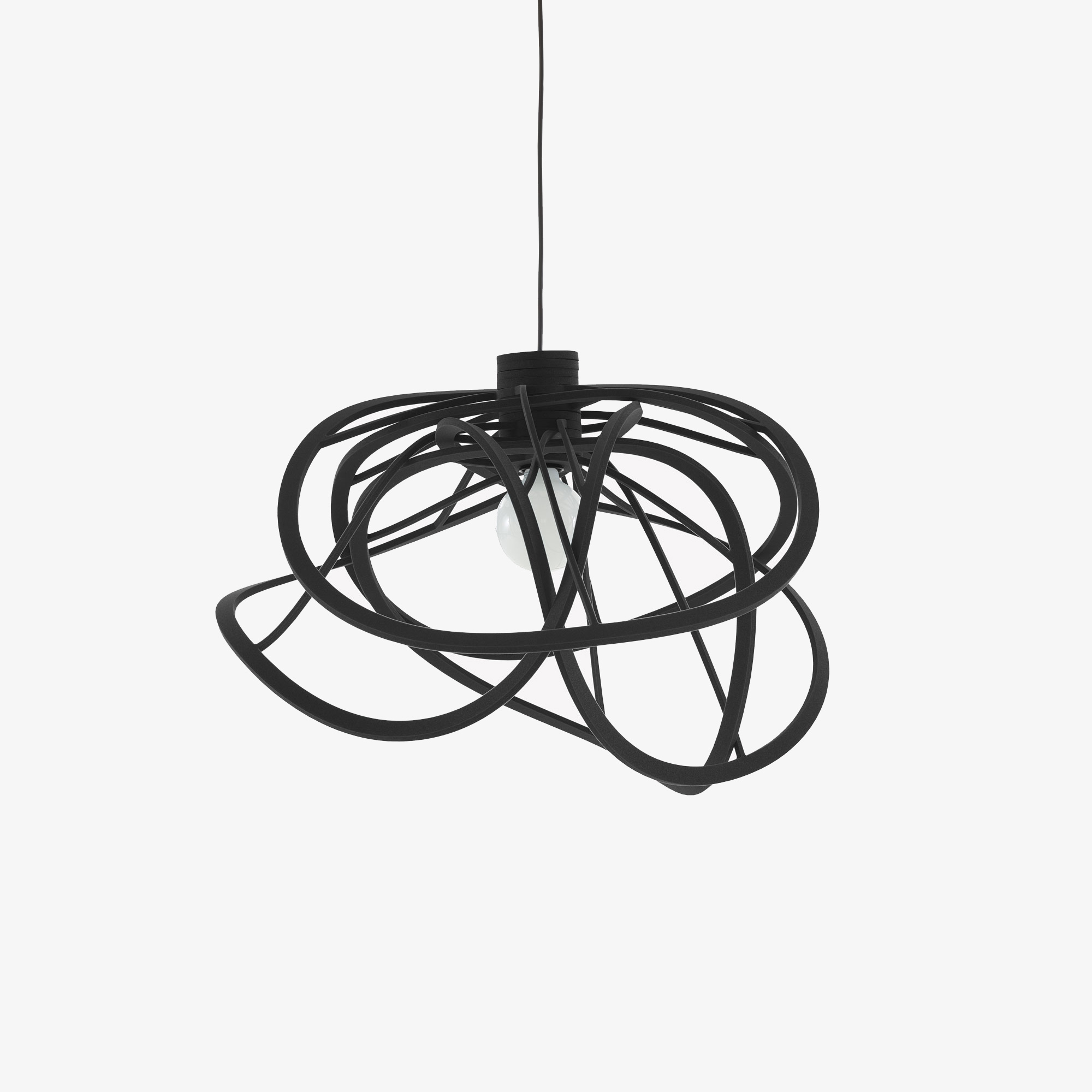 Image HANGING LAMP BLACK UL LISTED