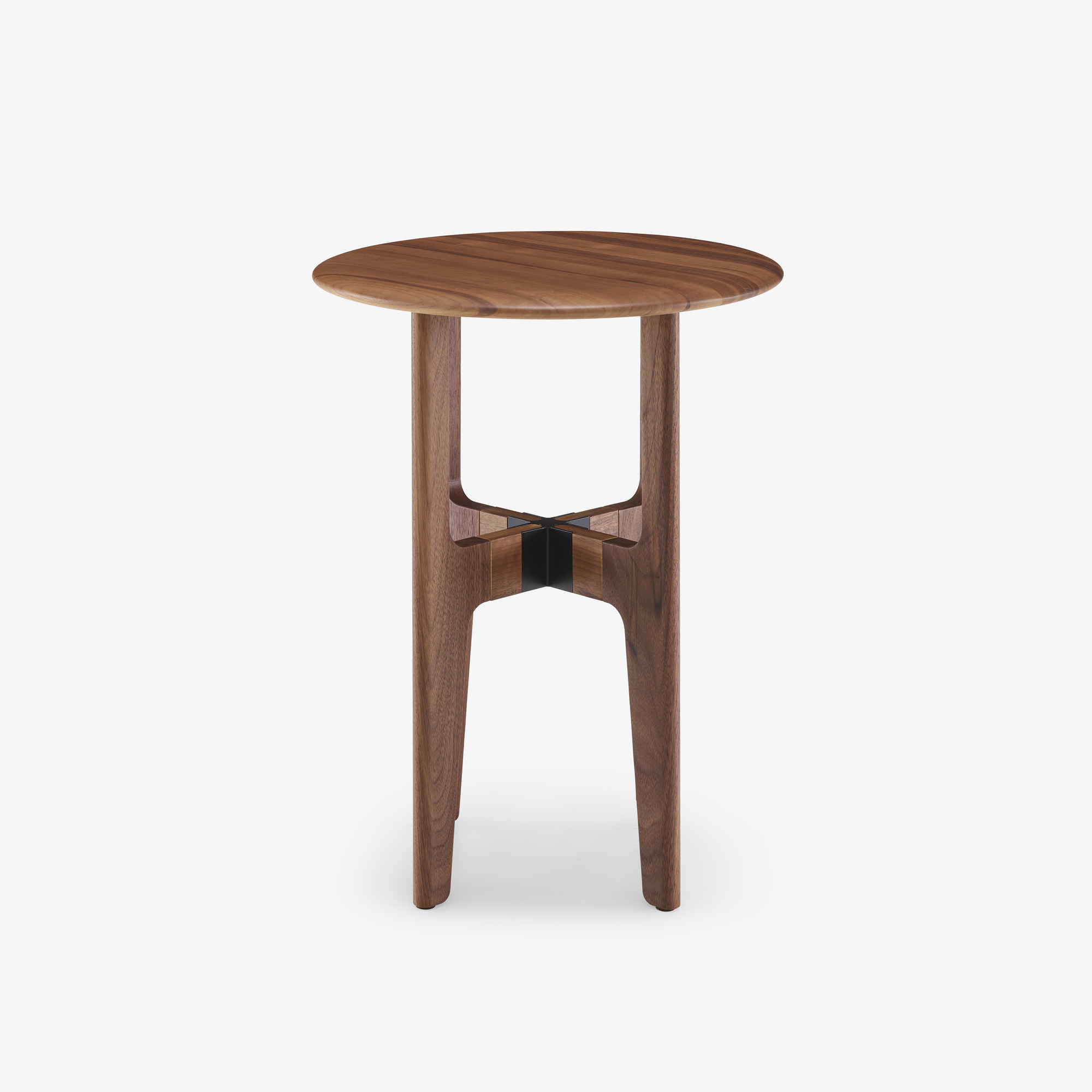 Image Occasional table solid american walnut high version 1