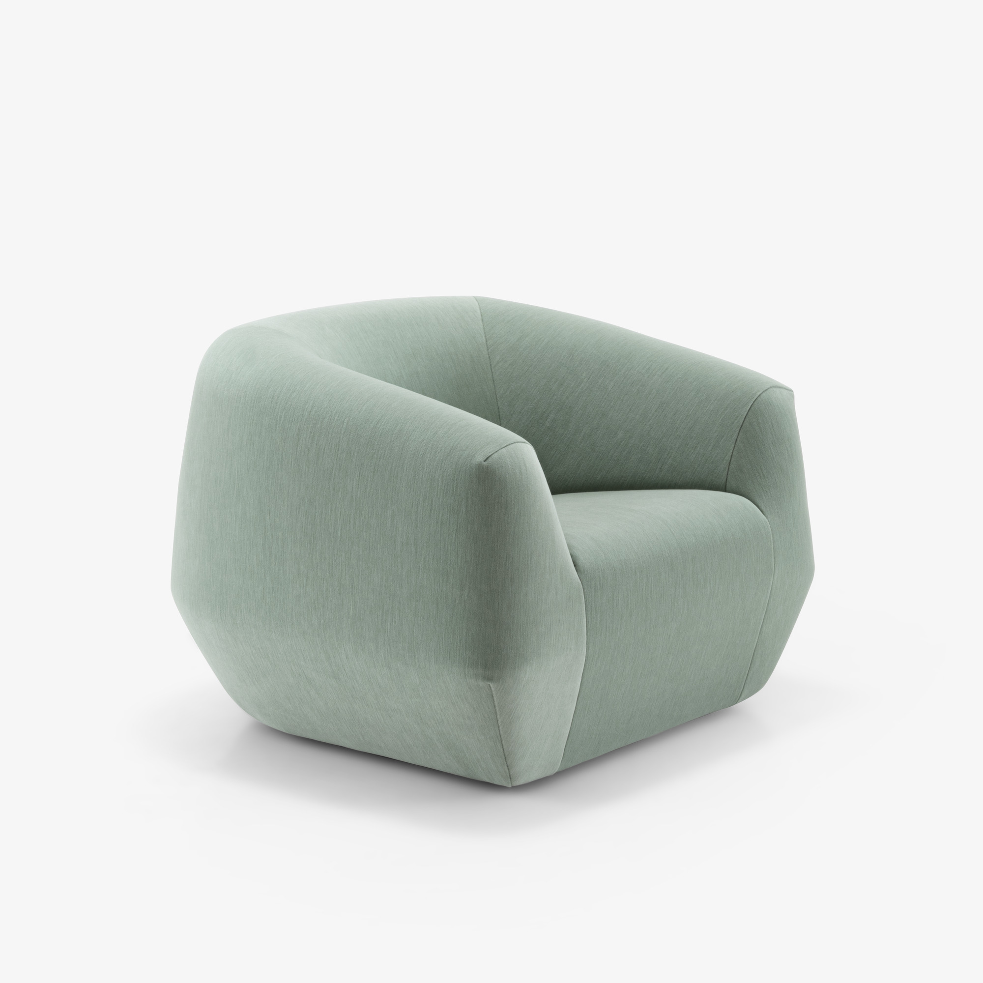 Image Swivelling armchair version b – stretch fabrics  2