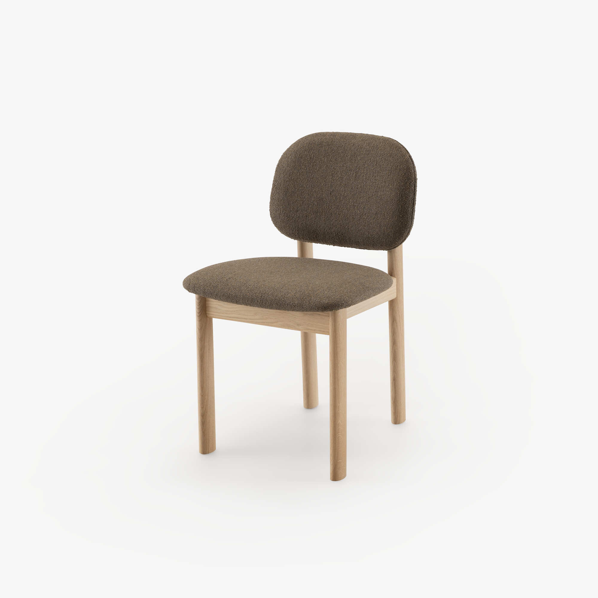 Image Jeu de 2 chaises chêne blanchi noisette 2