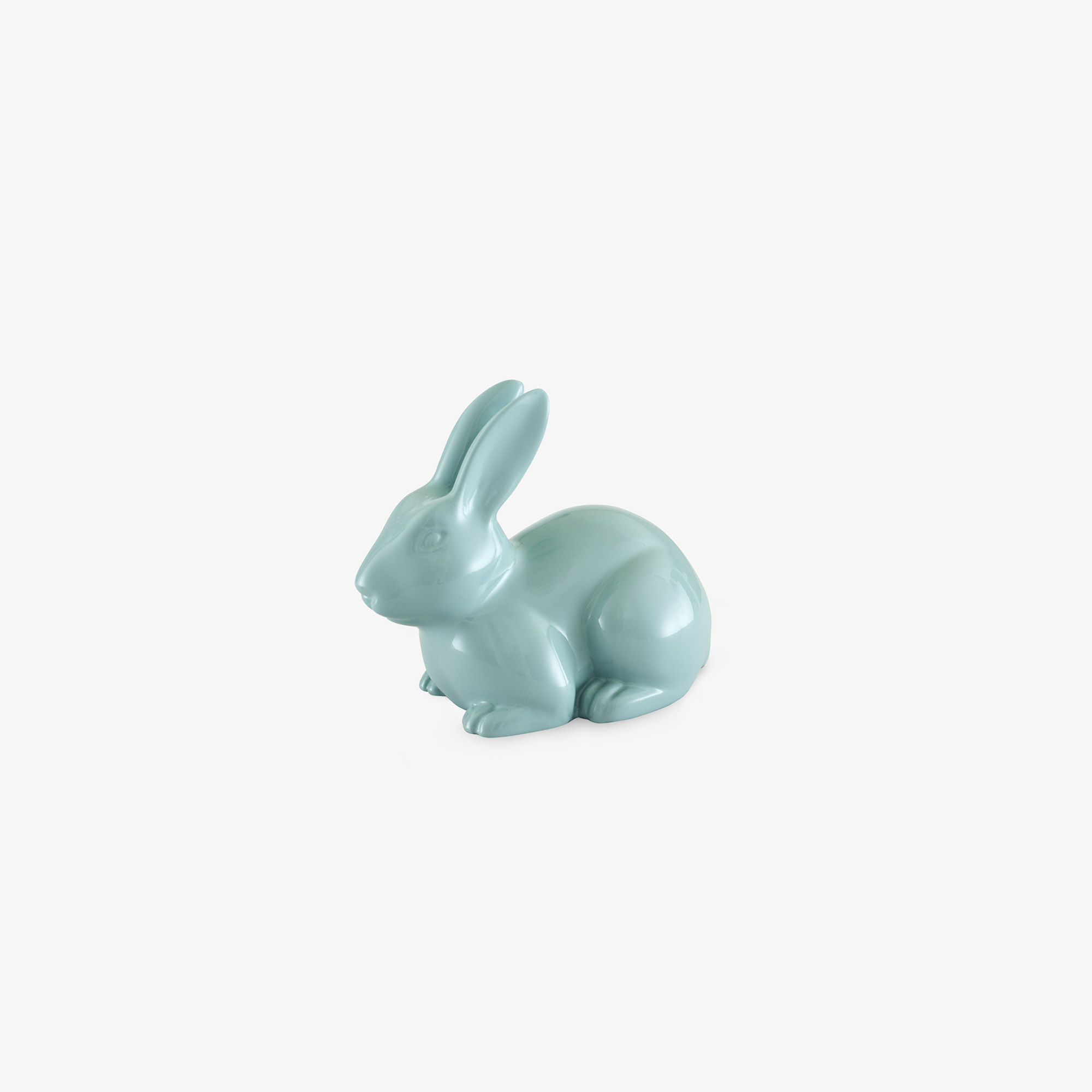 Image Mini pan pan lapin decoratif turquoise pastel 1