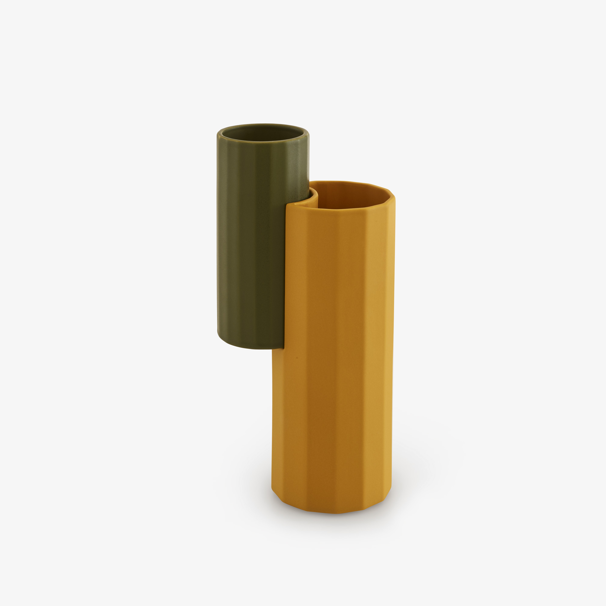 Image Vase "2 en 1" épice / kaki 1