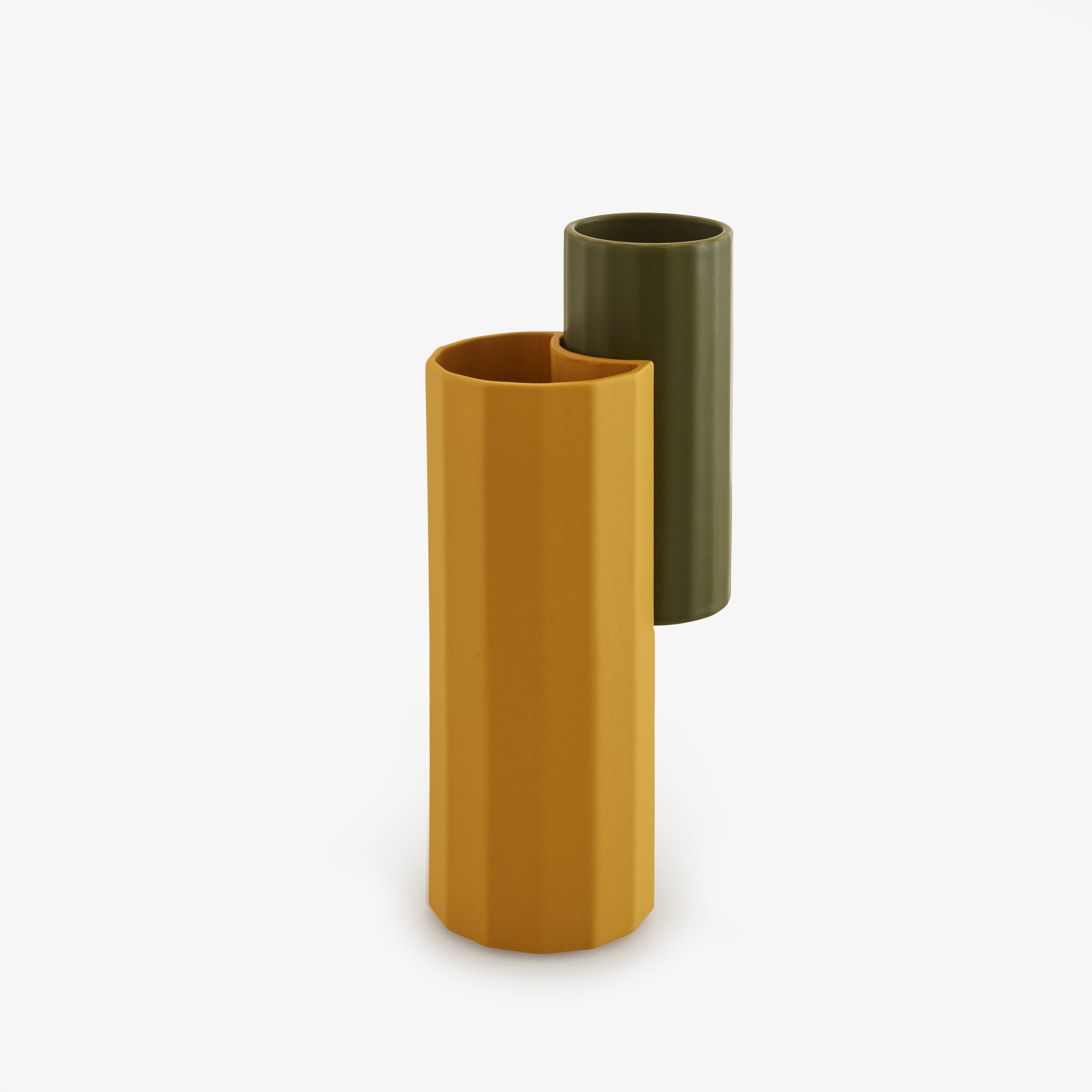 Image Vase "2 en 1" épice / kaki 4