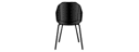 CHAIR/BRIDGE BLACK BLACK LACQUERED BASE