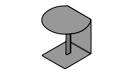 PEDESTAL TABLE