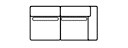 LEFT-ARM LOVESEAT  
