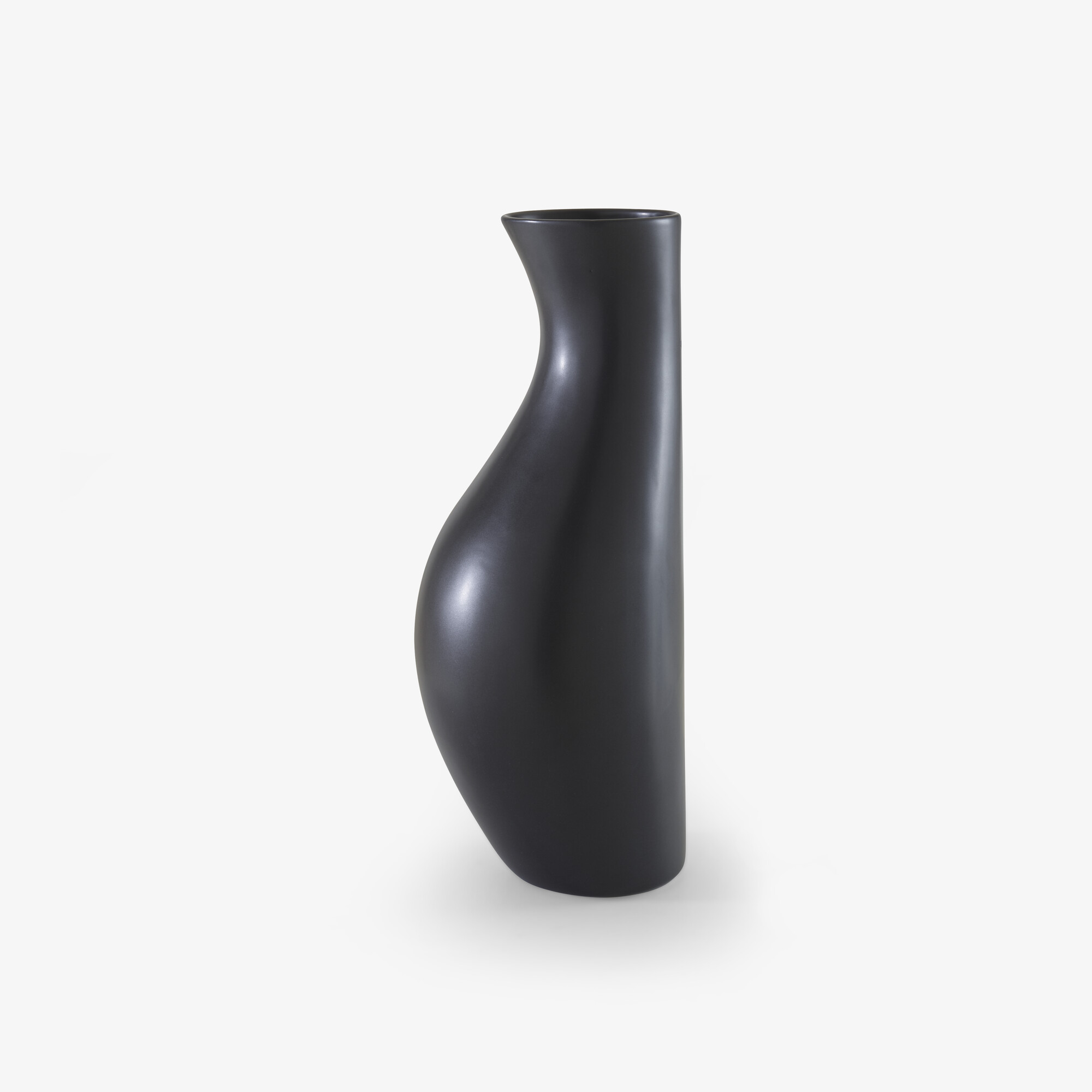 Image VASE NOIR MAT 