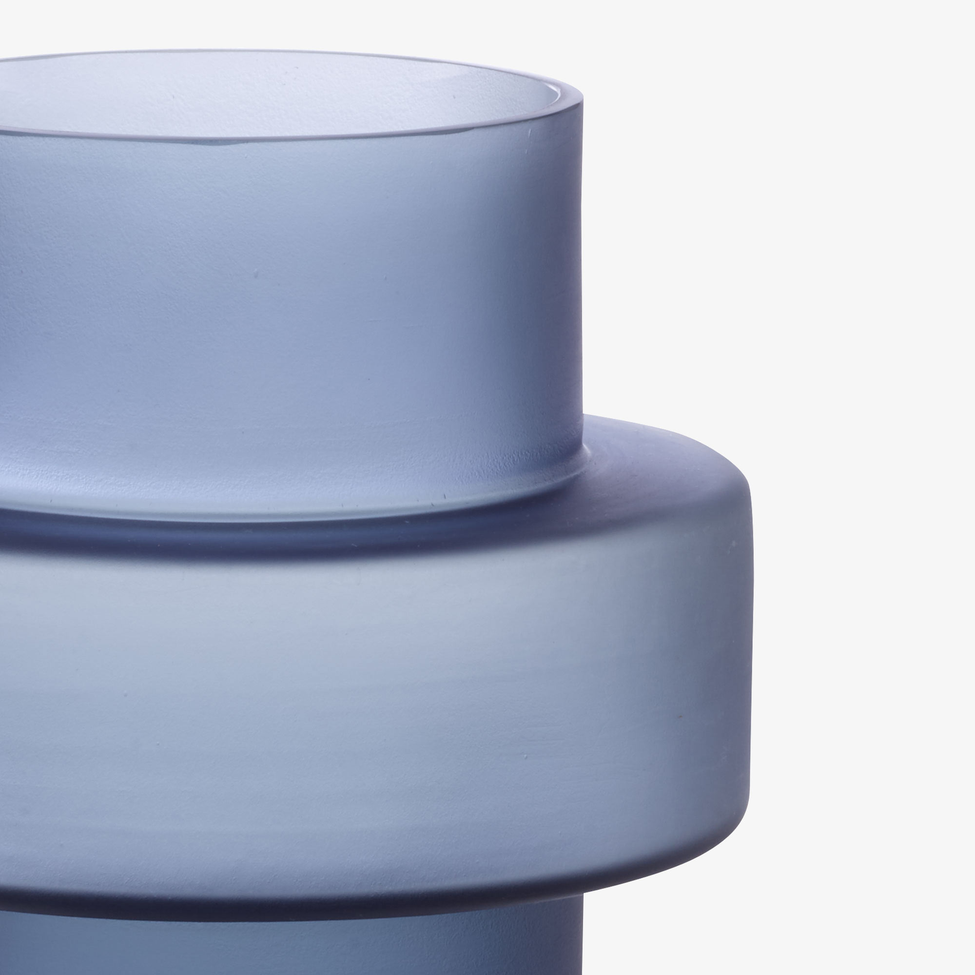 Image Vase moyen modèle indigo blue 3