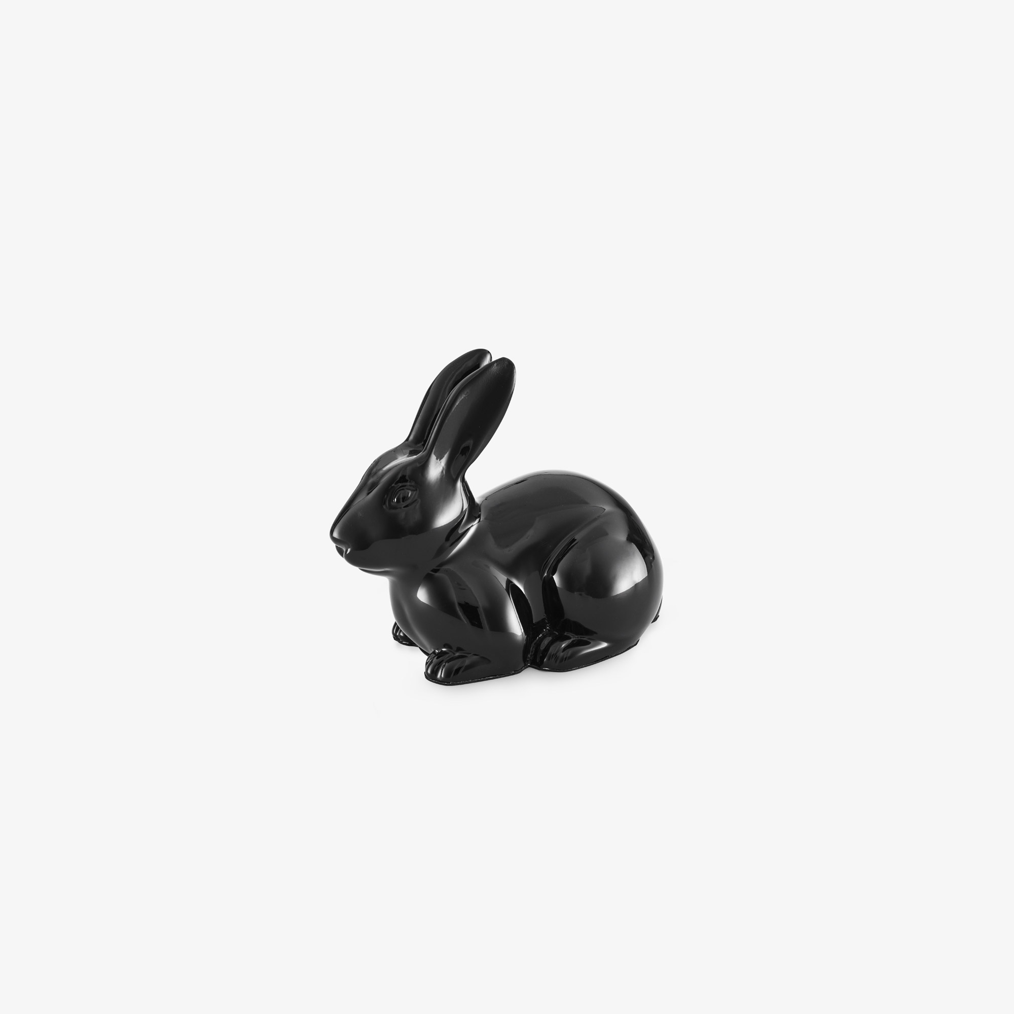 Image Mini pan pan lapin decoratif noir 1