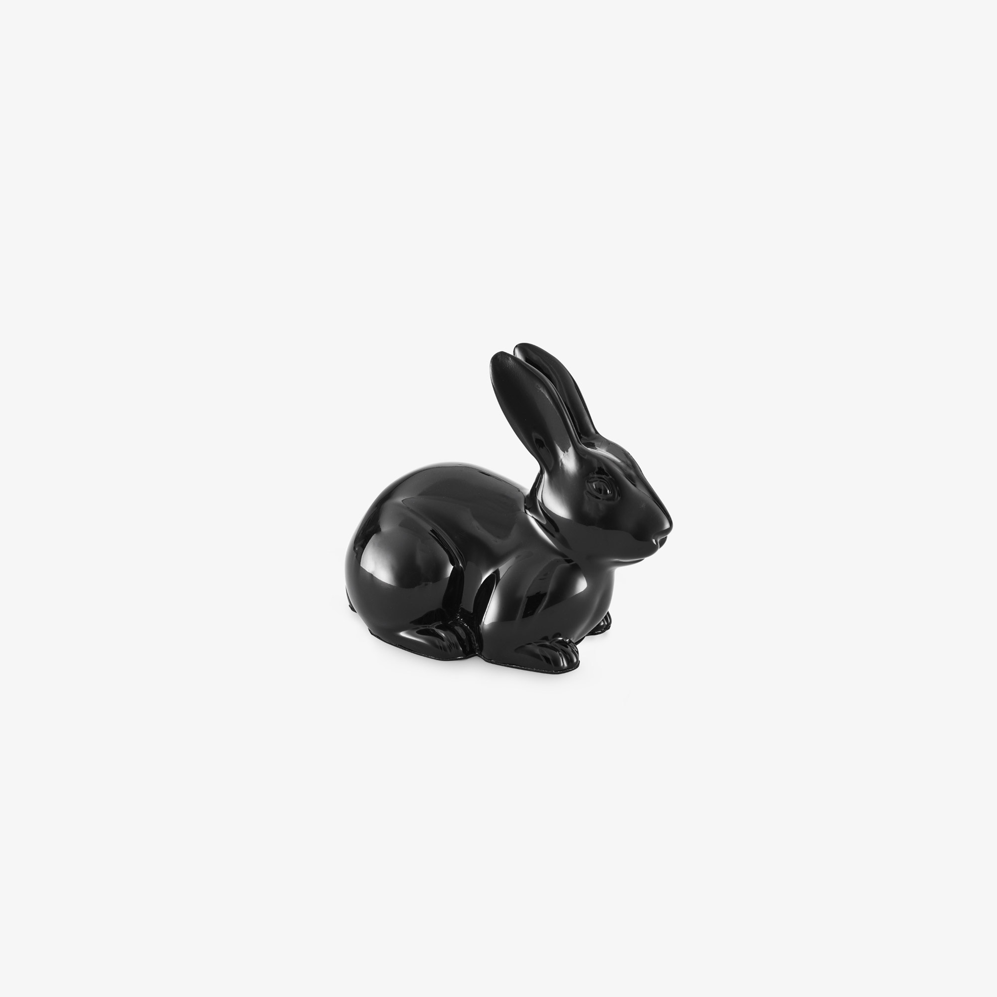 Image MINI PAN PAN LAPIN DECORATIF NOIR