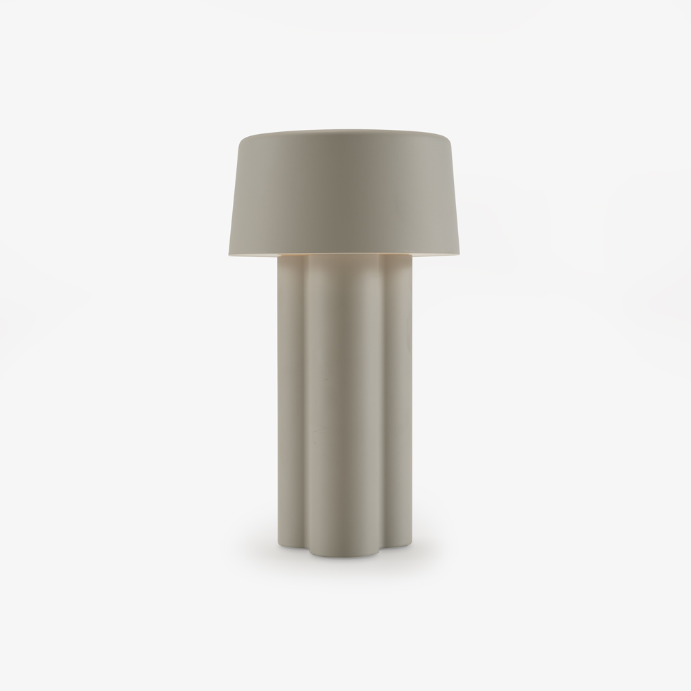 Image Lampe à poser gris  1