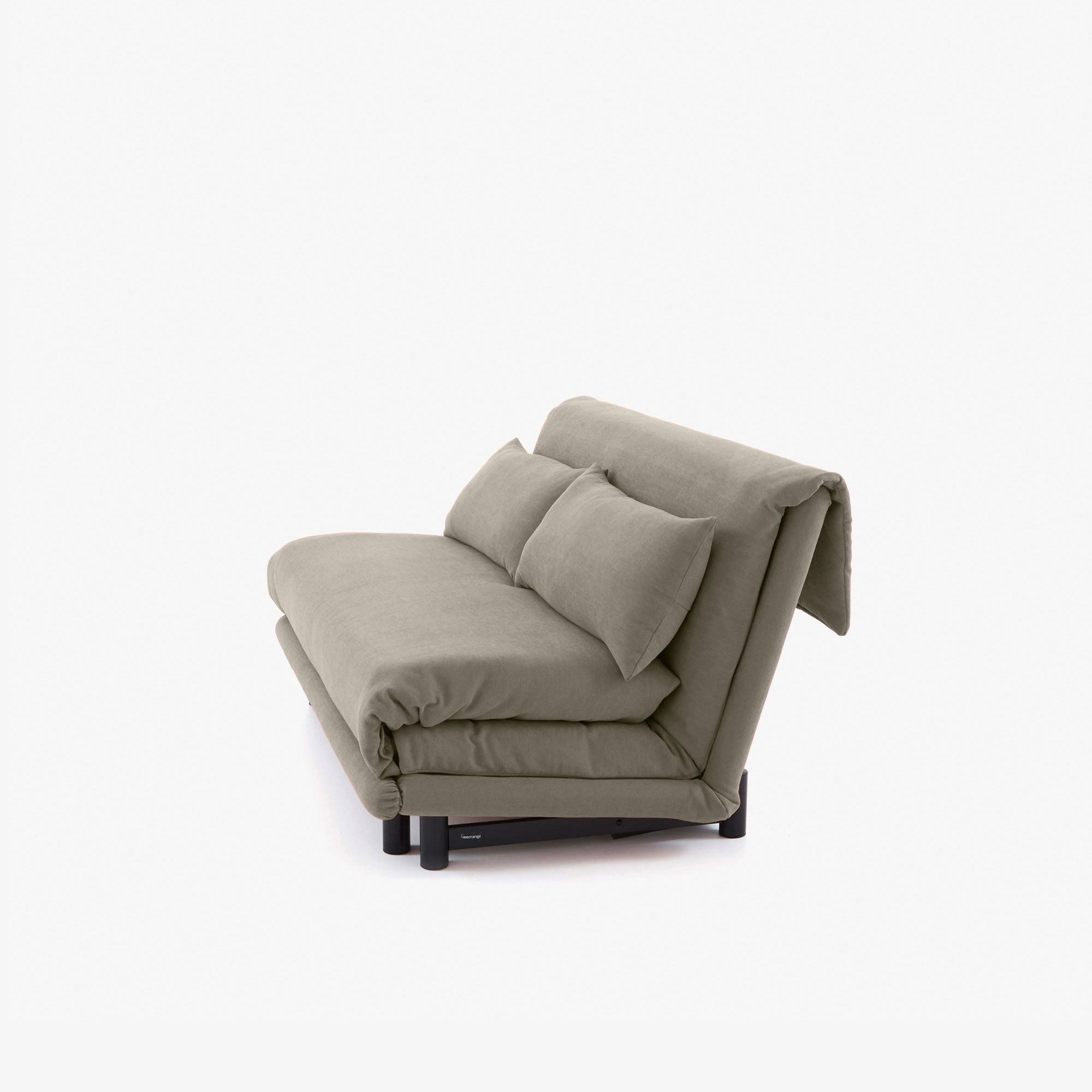 Image SCHLAFSOFA 3-SITZIG MIT KEILKISSEN WEICHE MATRATZE STOFF AMALFI 3