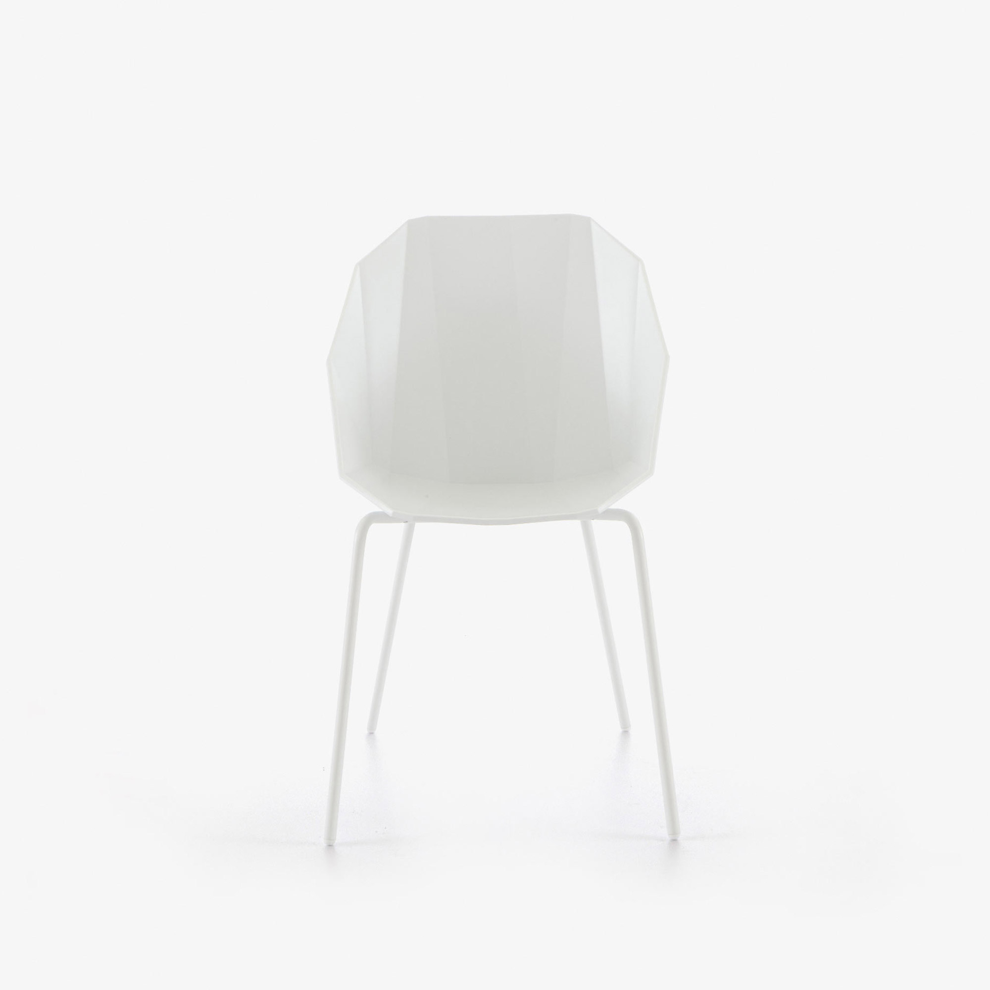 Image 椅子/桥形结构 白色 白色水性漆底座