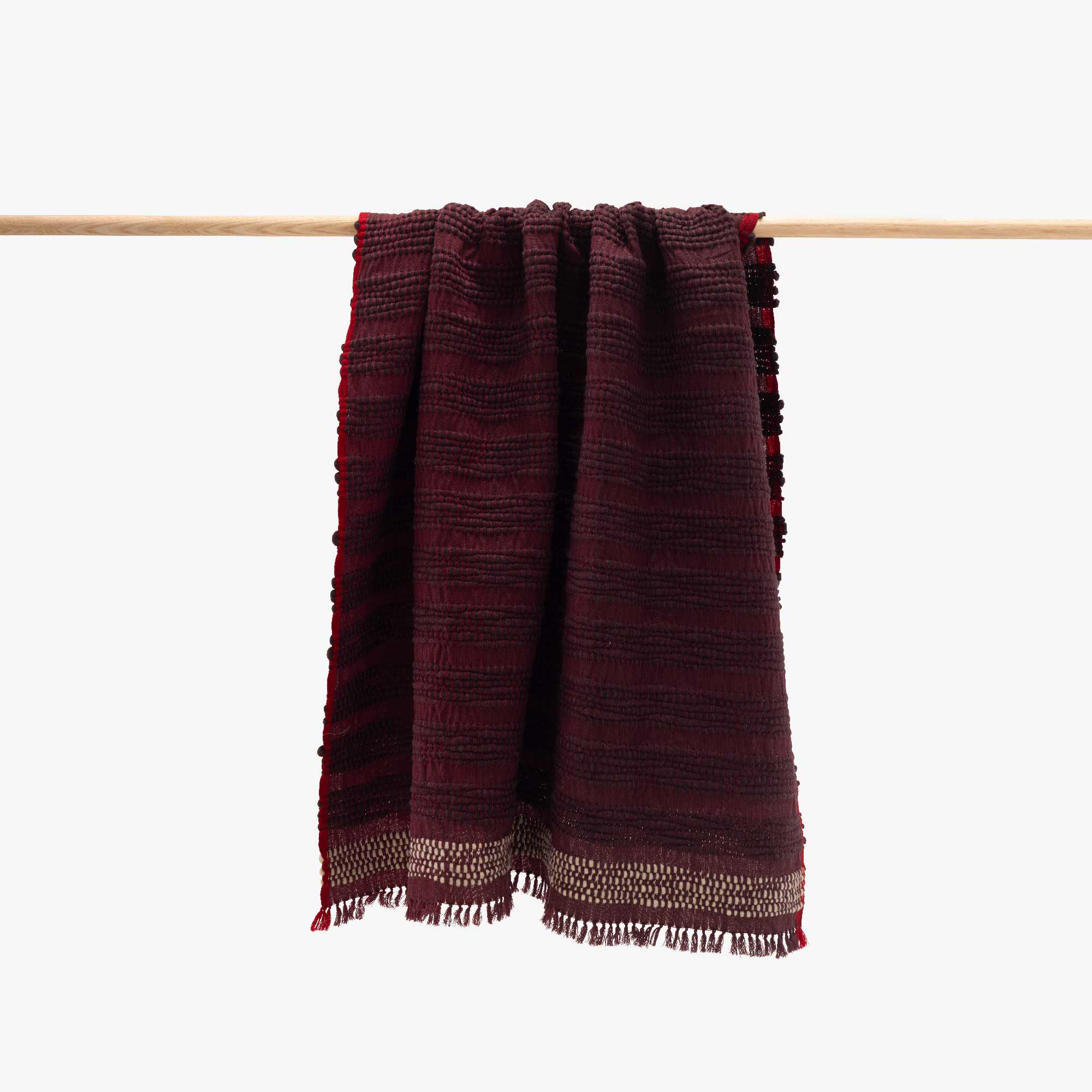 Image PLAID AUBERGINE  1