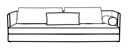 3-SITZER KOMPLETTES ELEMENT 