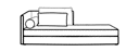 KLEINES LIEGESOFA RECHTS KOMPLETTES ELEMENT 