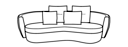 SOFA KOMPLETTES ELEMENT 