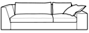 3-SITZER ASYMMETRISCH KOMPLETTES ELEMENT