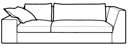 3-SITZER ASYMMETRISCH LINKS KOMPLETTES ELEMENT 