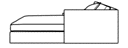 LIEGESOFA ASYMMETRISCH LINKS  