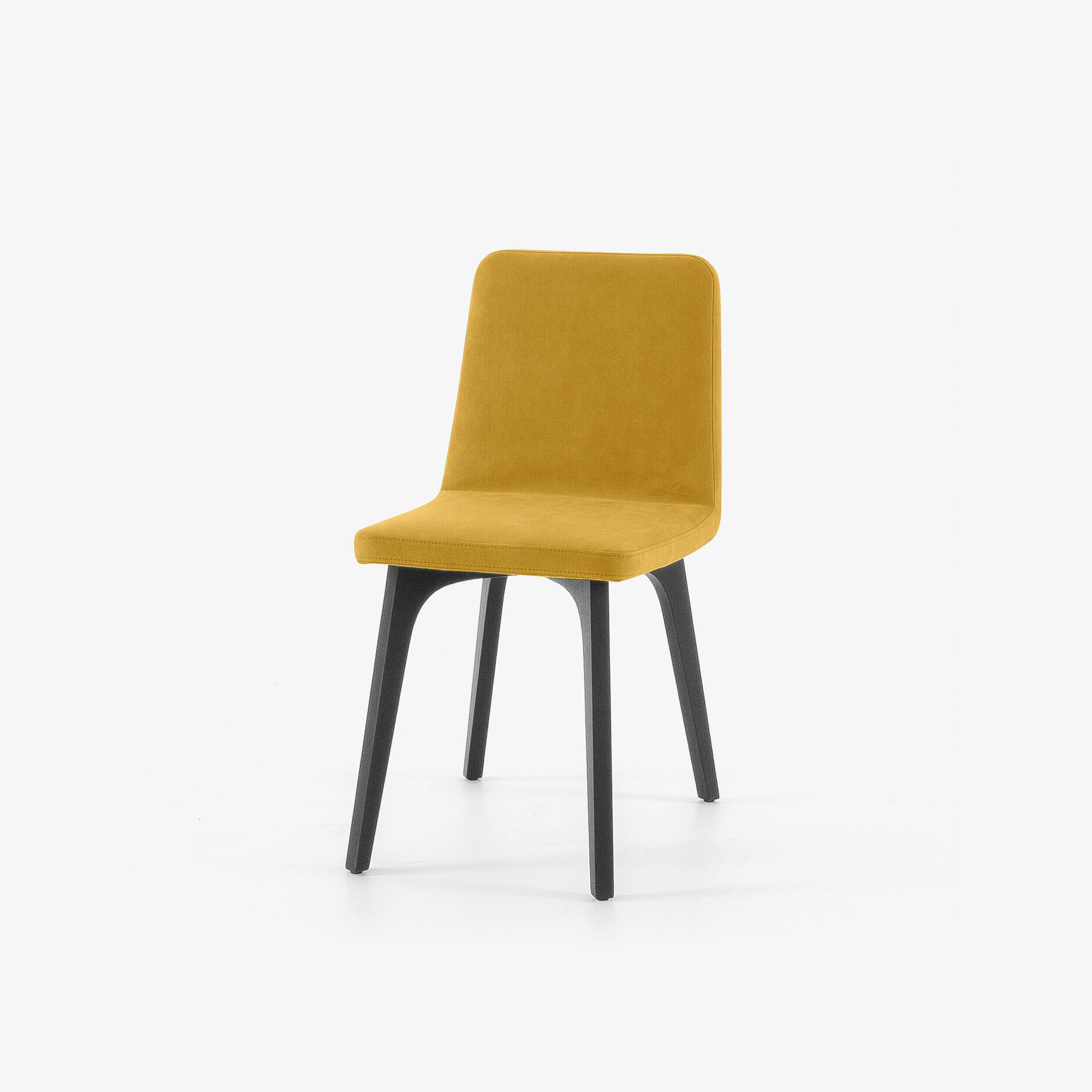 Image Chaise frêne gris cendre sans poignee 2