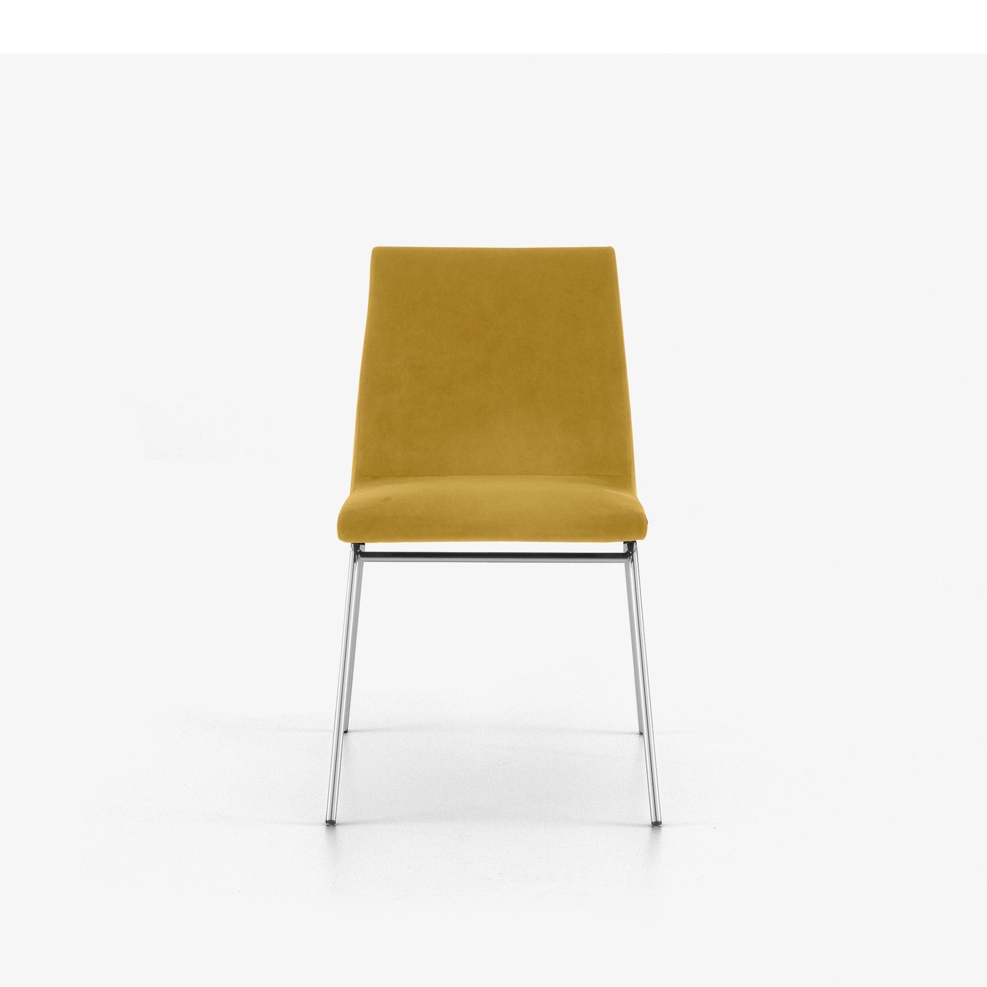 Image Chaise piétement chromé brillant  1