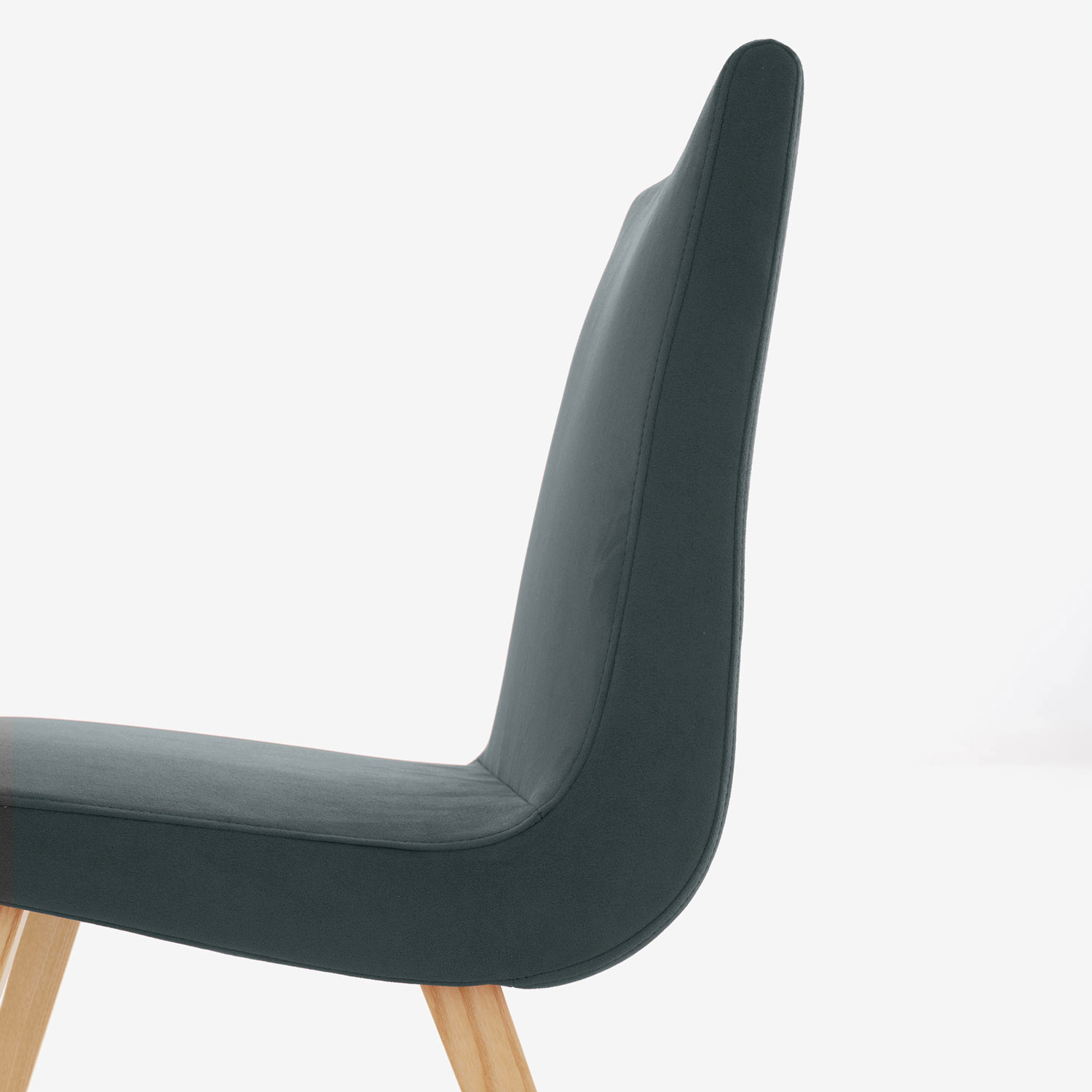 Image Chaise piétement frêne naturel  8