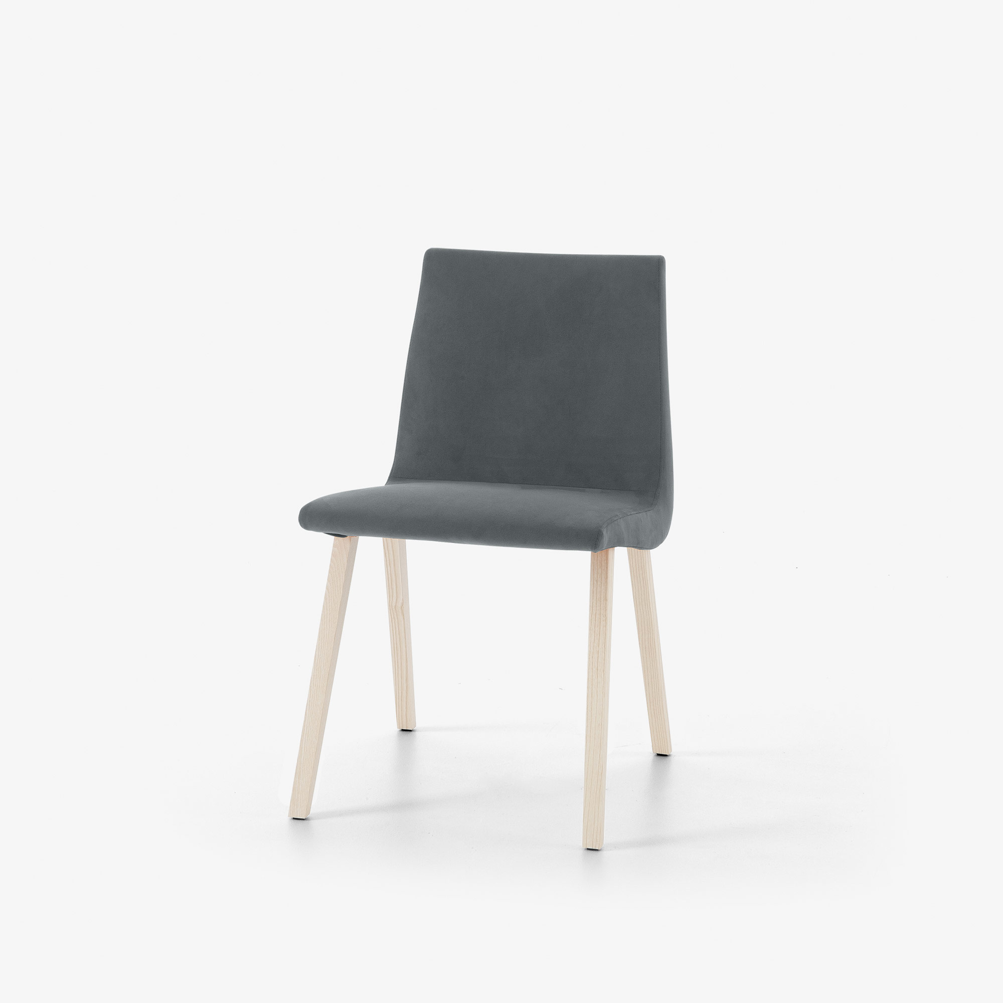 Image Chaise piétement frêne naturel  2