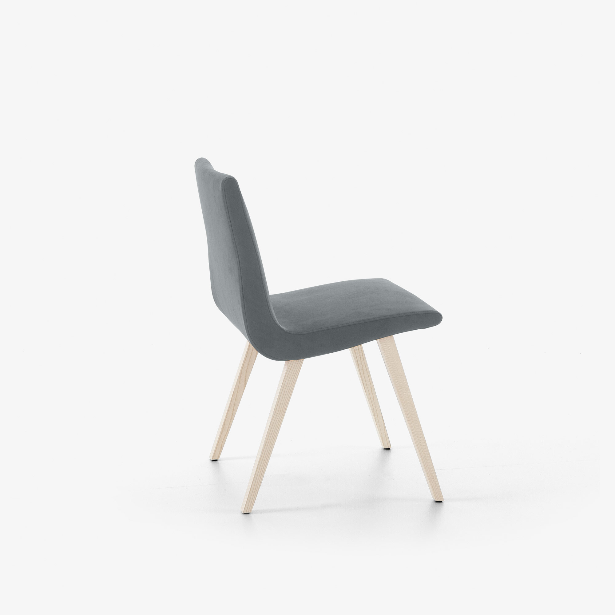 Image Chaise piétement frêne naturel  7