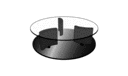 TABLE BASSE RONDE  