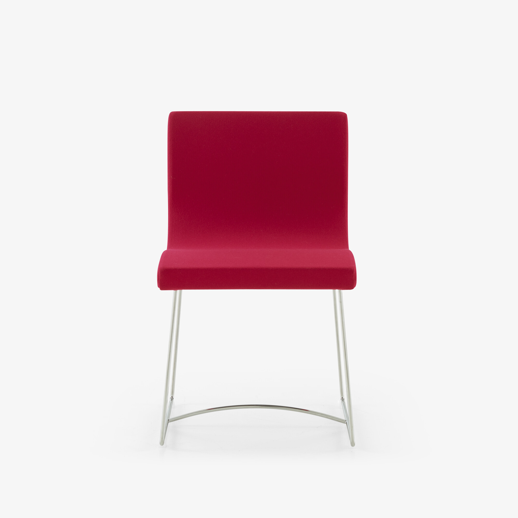 Image CHAIR CHROMED SLEIGH FEET 
