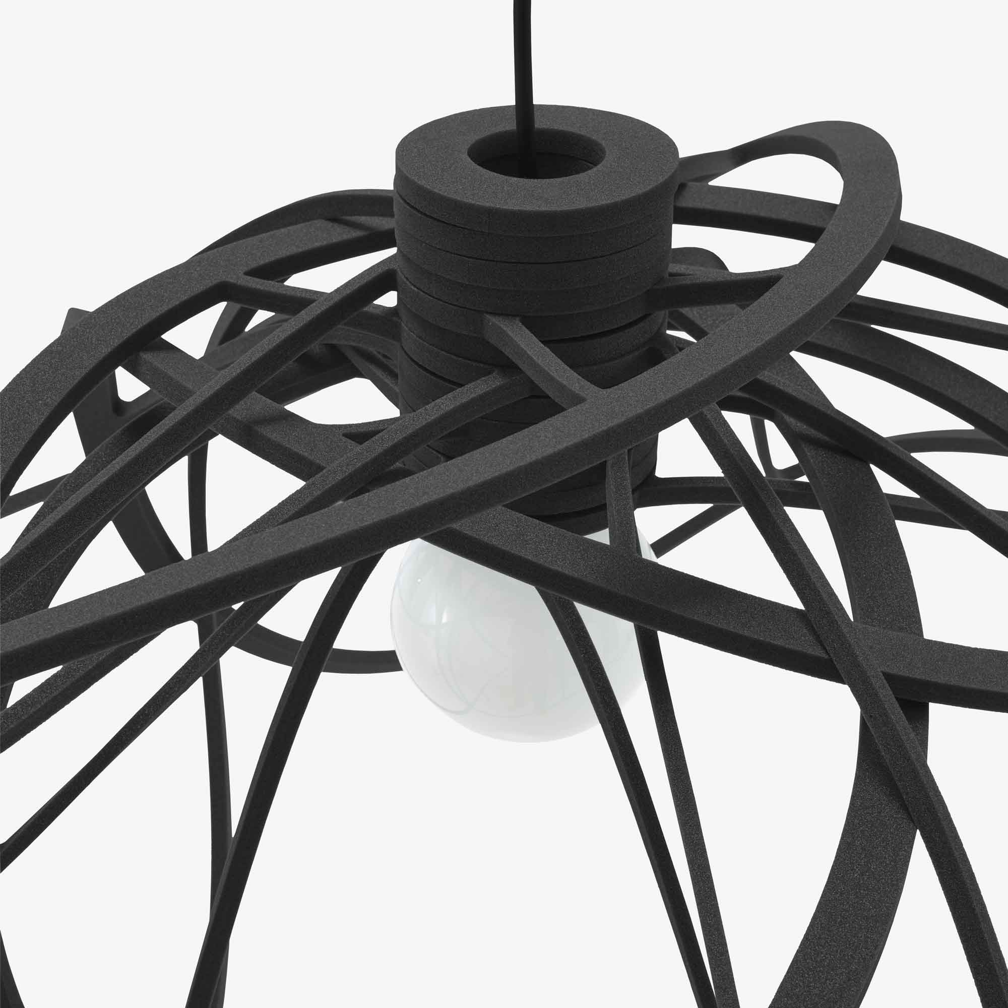 Image Suspended ceiling light black  3