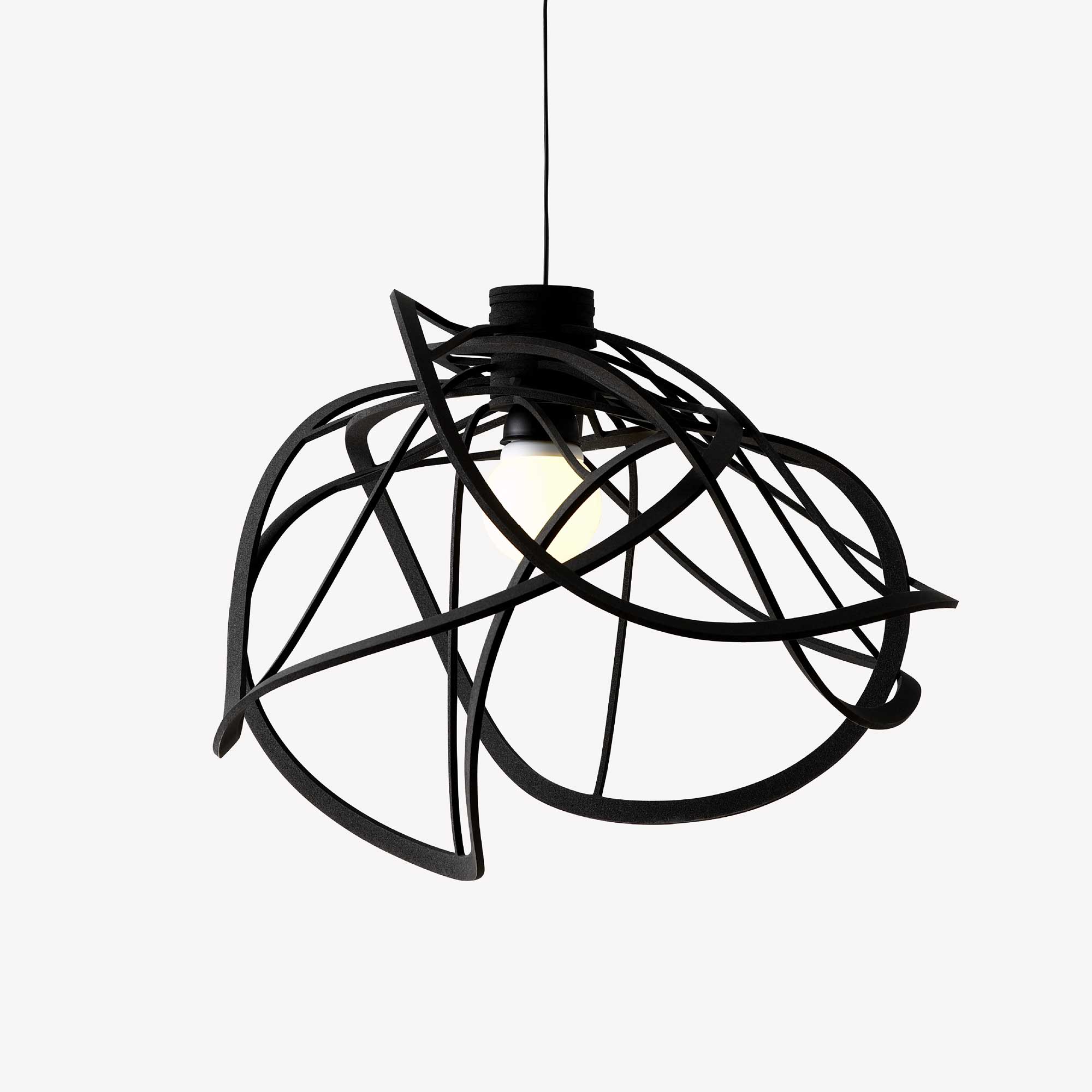 Image Suspended ceiling light black large 1