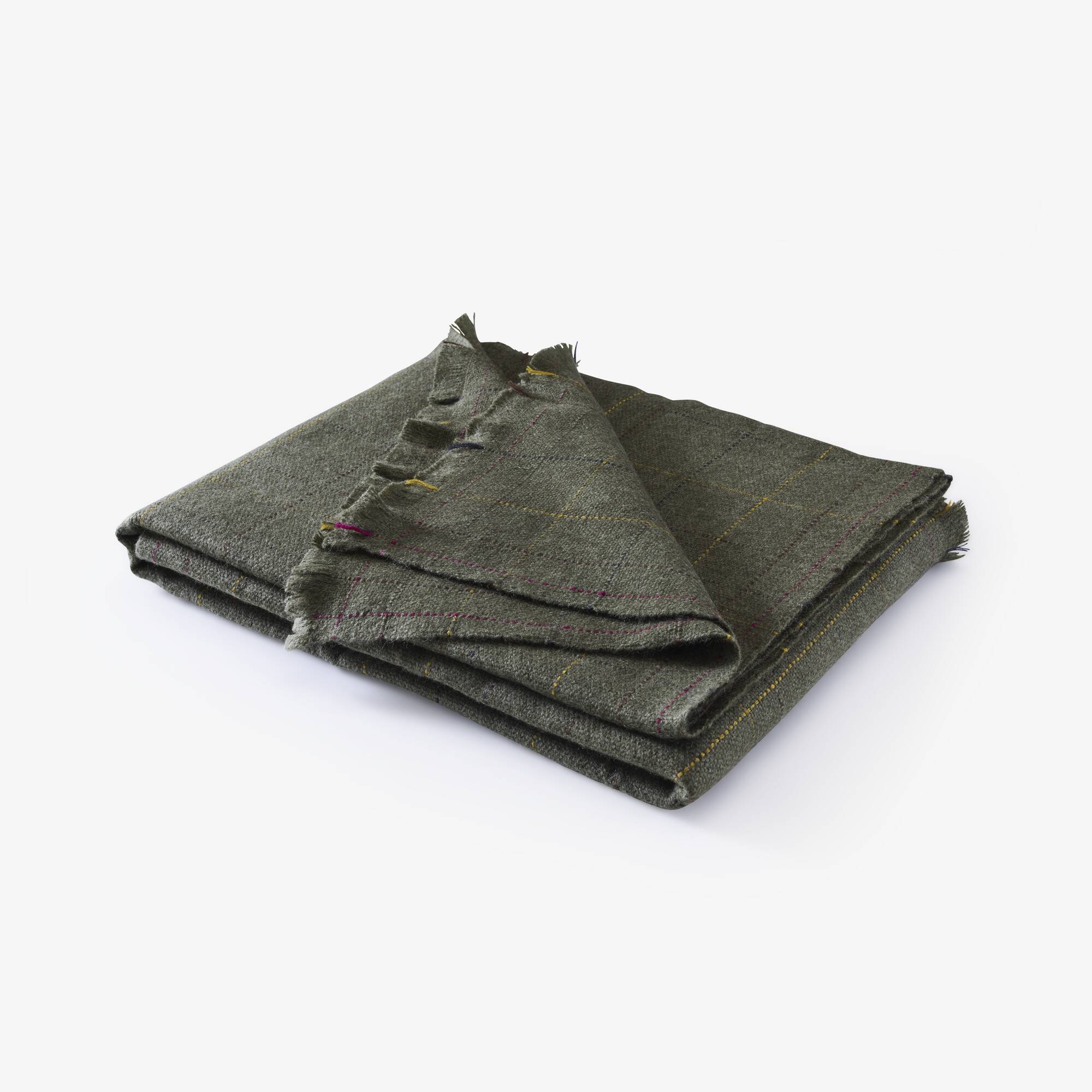Image Plaid olive  2