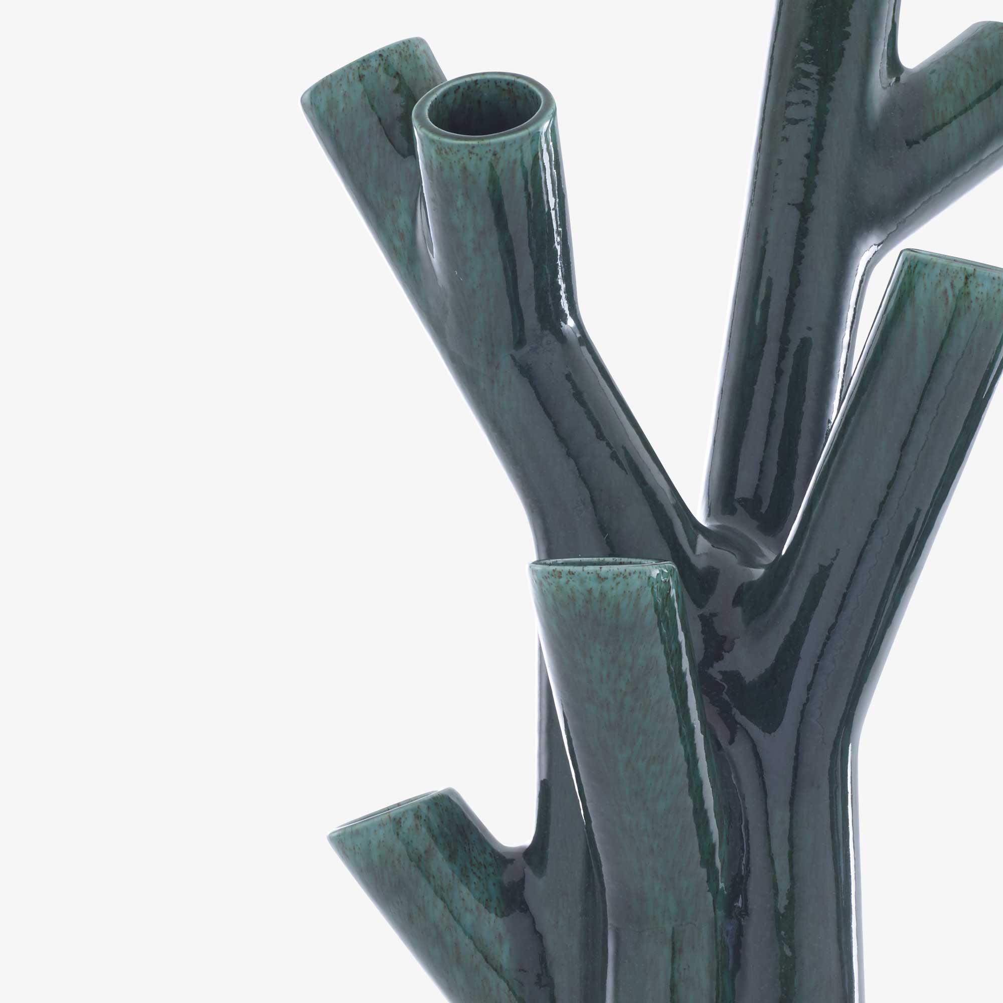 Image Vase large forest green 3