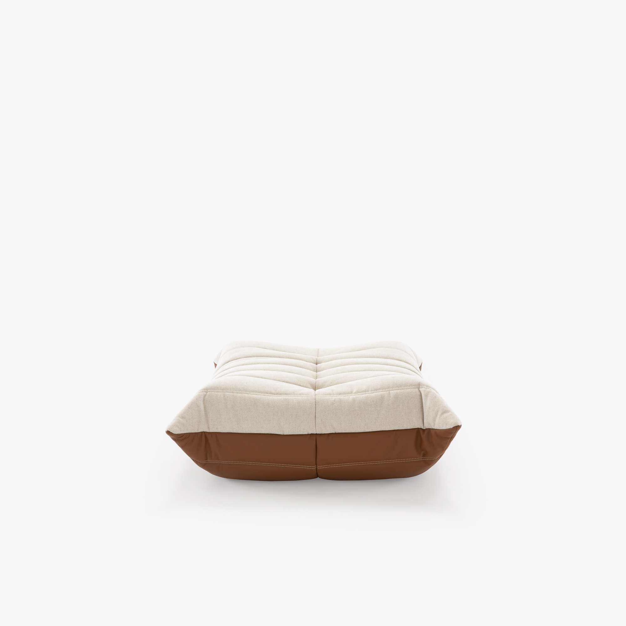 Image Footstool in grège  