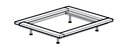 BED FRAME BED 180 x 200 