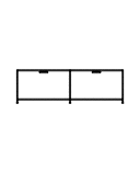 TV CABINET 2 FLAP DOORS